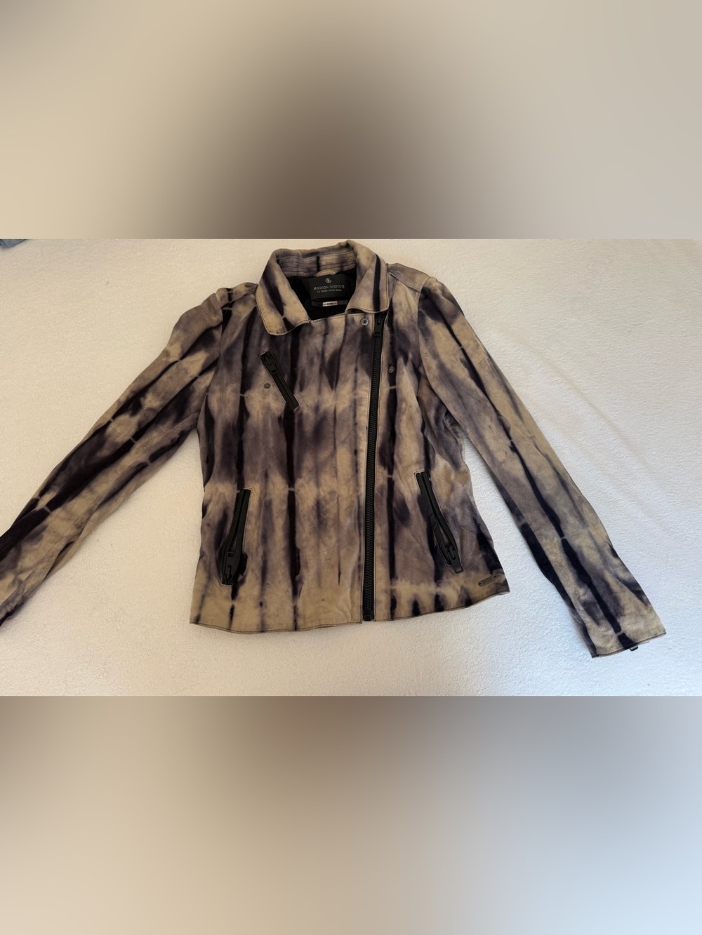 Scotch & Soda Suede Jacket - 100% Leather